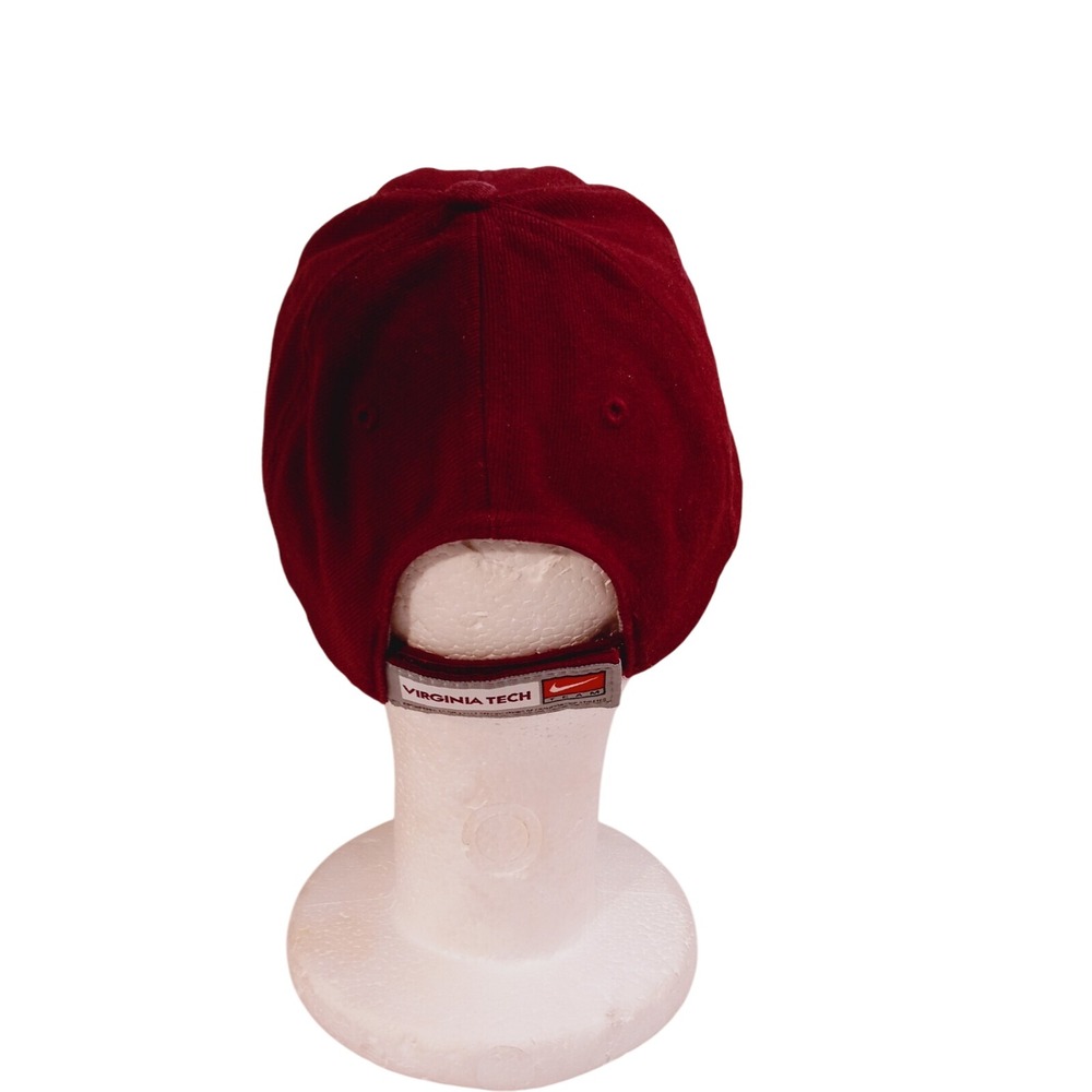 Nike Virginia Tech VT Hokies Team Football Hat Adult  Fitted Cap - Picture 3 of 6